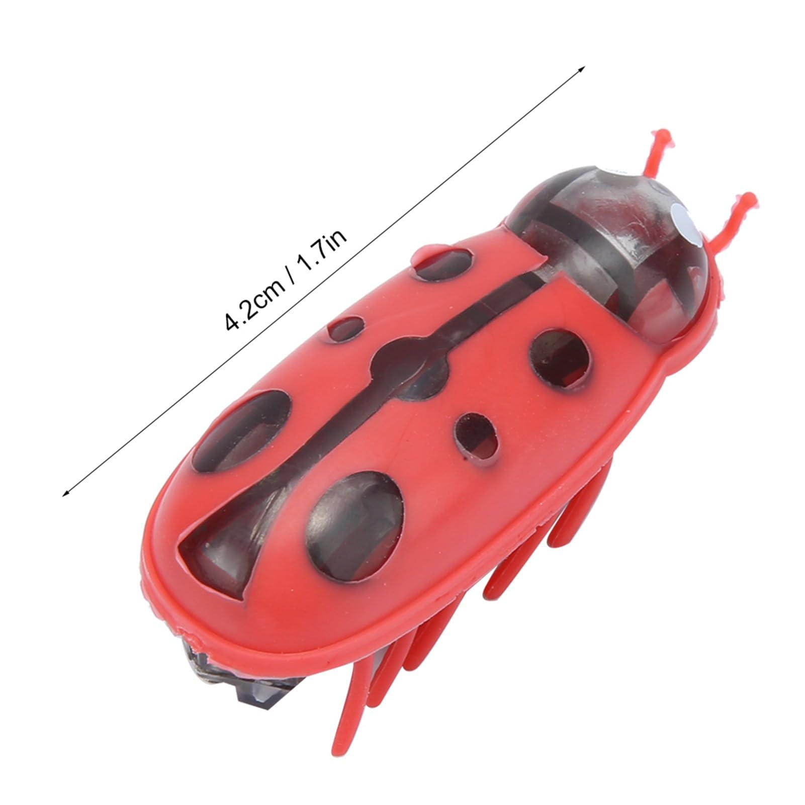 7Pcs Interactive Cat Toys - Mini Cute Ladybug, Moving, Electronic, Battery Operated For Indoor Cats Kitten Chasing, Playing, Ent