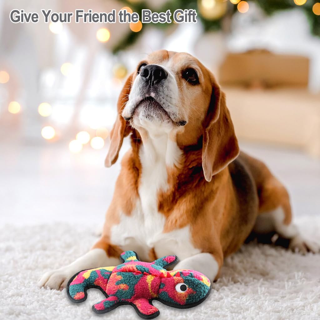 Ifoyo Squeaky Dog Toys, Dinosaur Plush Dog Toys For Small Medium Large Dogs To Keep Them Busy, Stuffed Puppy Toys, Interactive Dog Toys For Aggressive Chewers