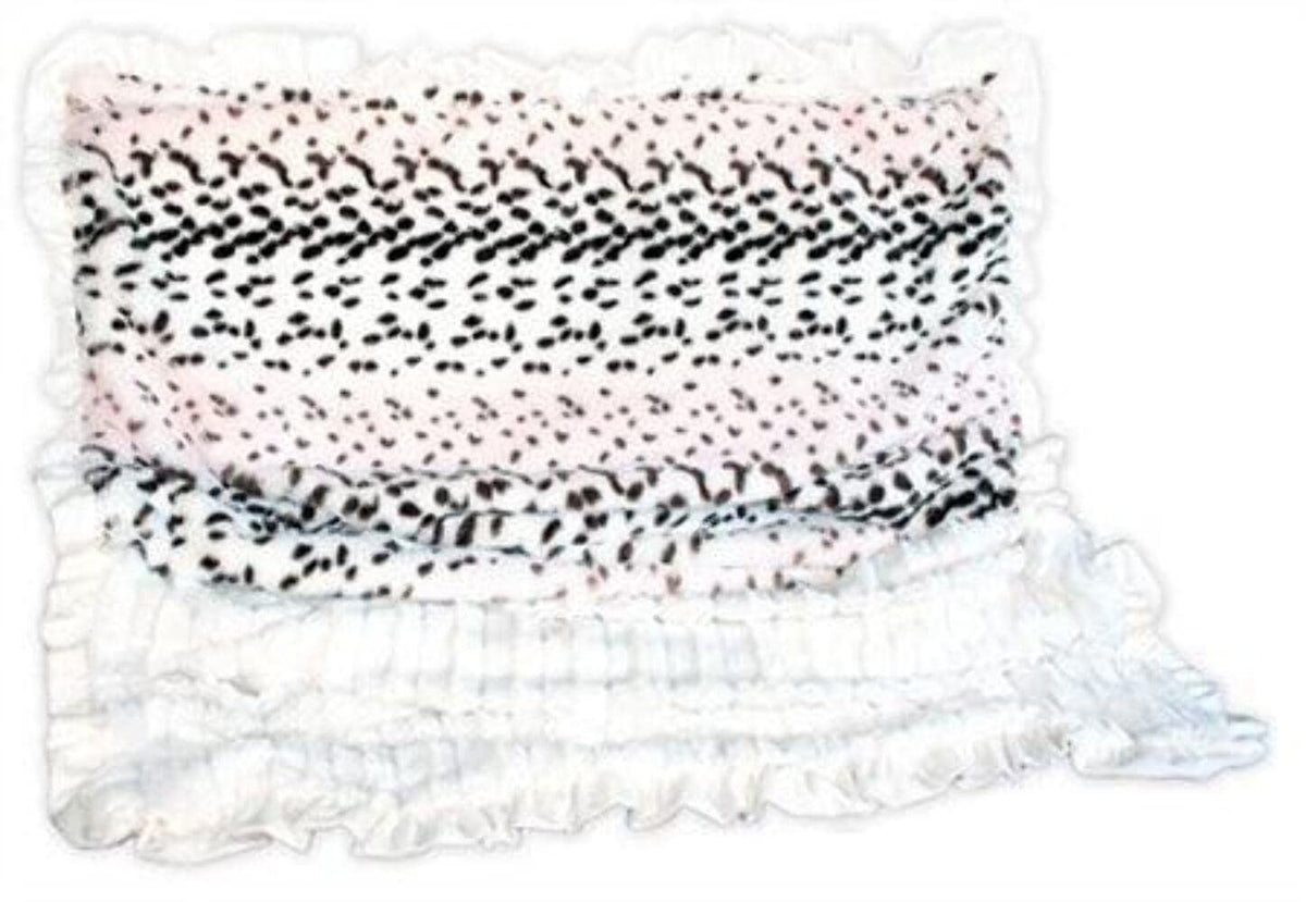 Pet Flys Light Snow Leopard 1/2 Size Pet Blanket