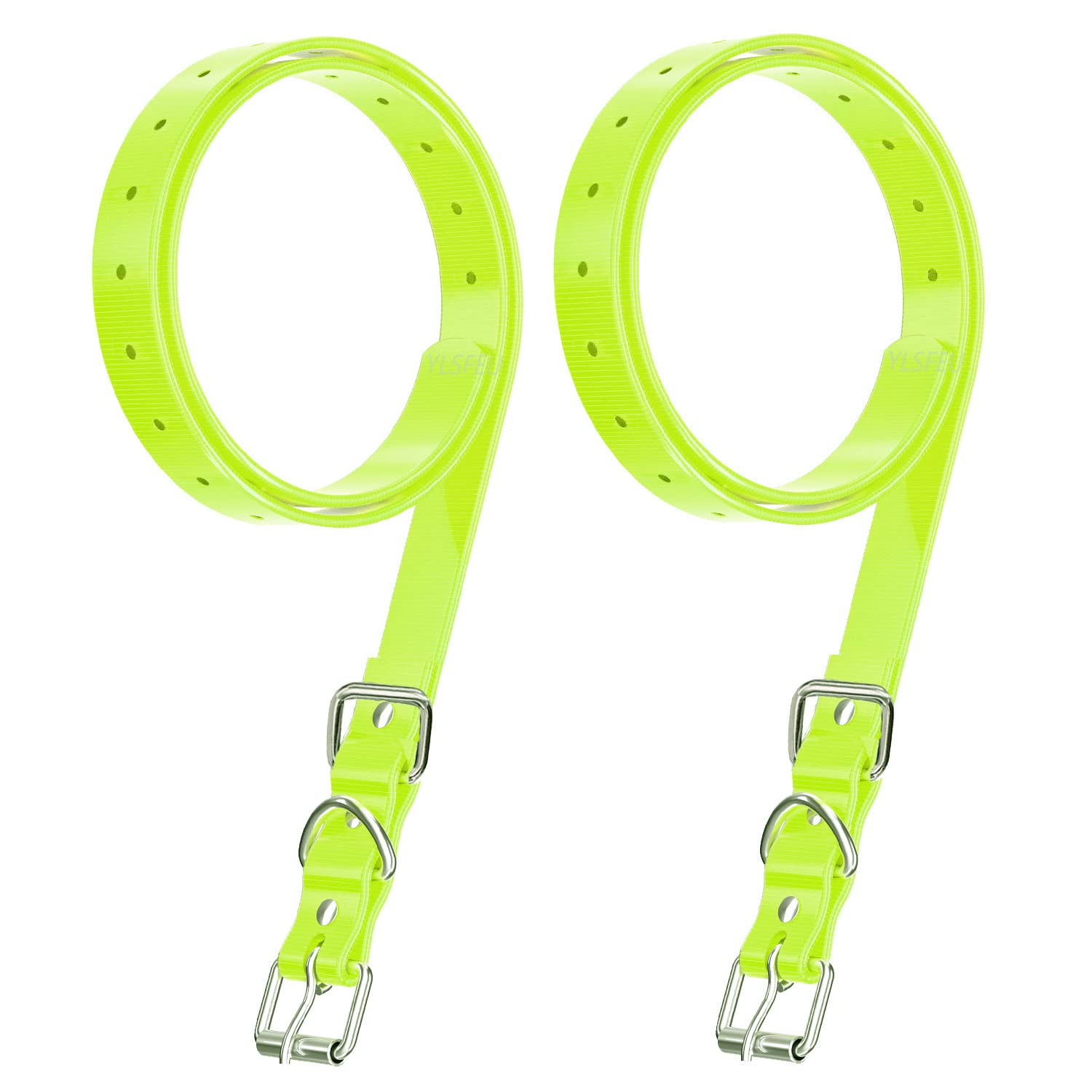 Etpet Dog Collar Strap For Most Of Electronic Training Shock Collar Receivers-Adjustable Durable Waterproof Odorless 3/4 Inch Collar Replacement For Barking Fence-Pet Tpu Collar Strap