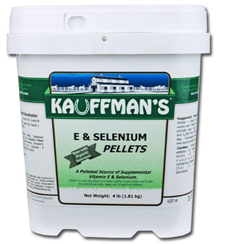 Kauffmans Animal Health Vitamin E & Selenium Pellets 4 lb