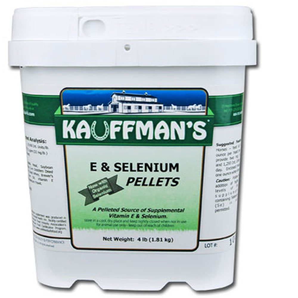 Kauffman'S Animal Health Vitamin E & Selenium Pellets 4 Lb