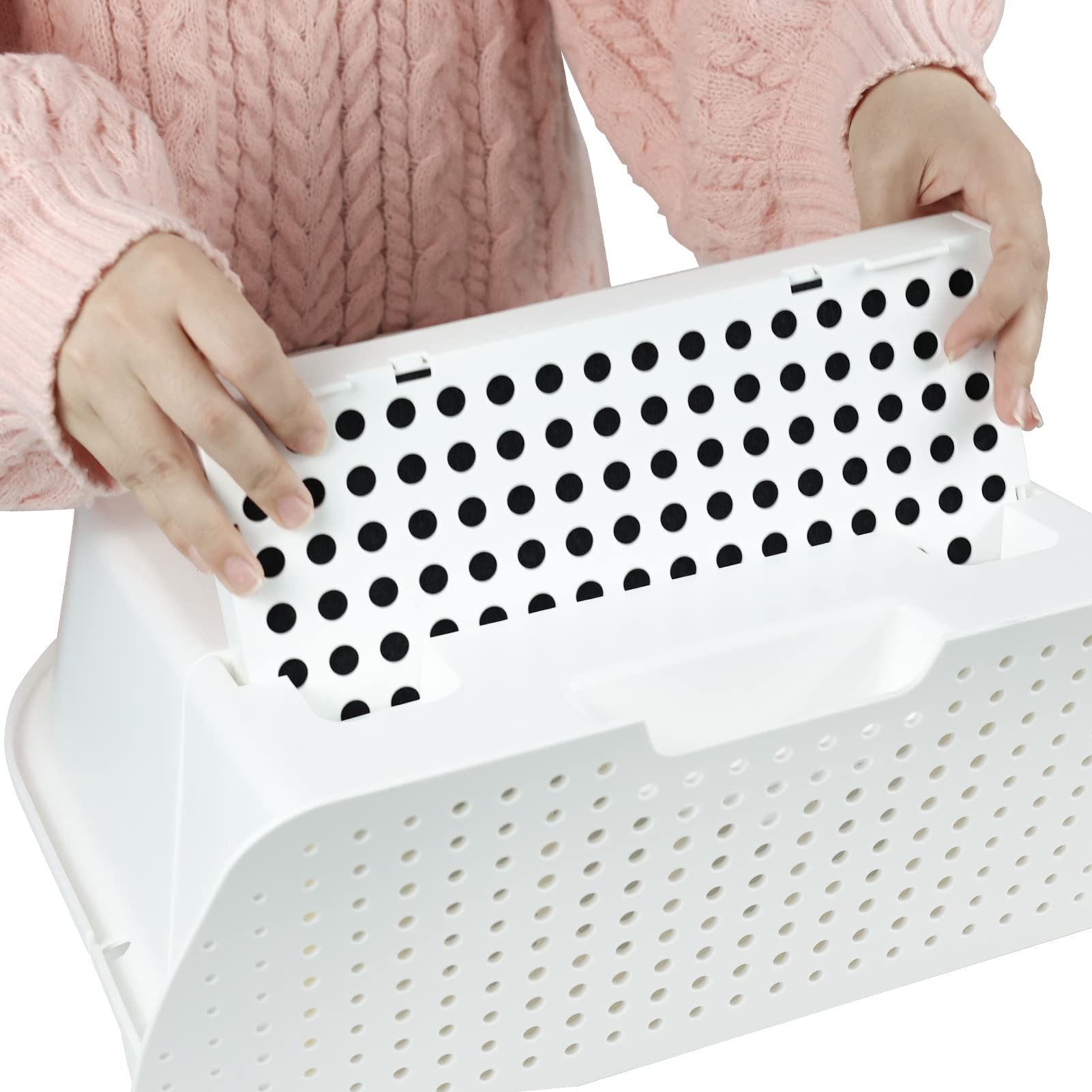 Catlink Filter Box For Automatic Self-Cleaning Cat Litter Box, Reduce Odor, 2 Filters Inside, Simple Disassembly, For Scooper Yo