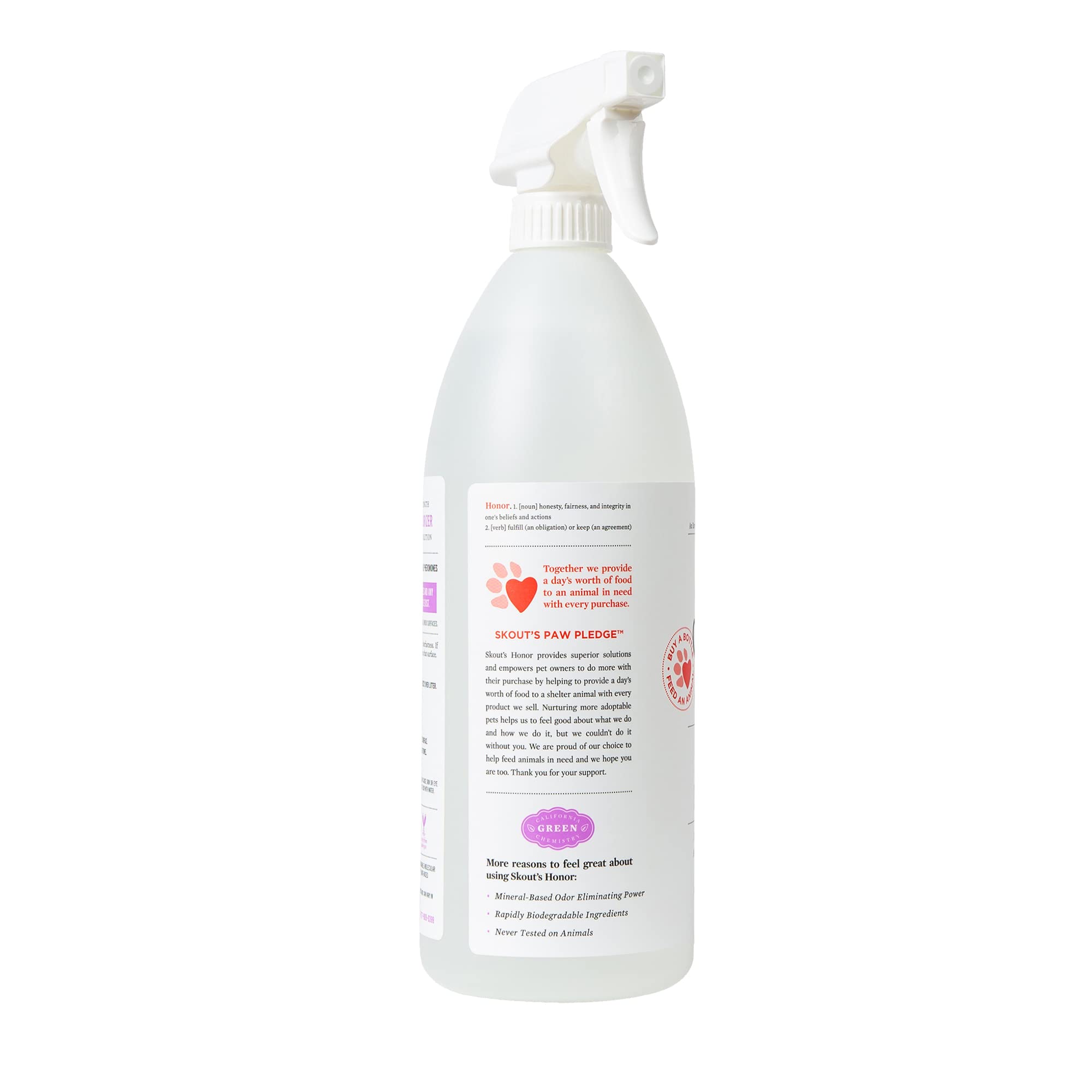 SKOUTS HONOR: Litter Box Deodorizer - Professional Strength - Break Down & Destroy Cat Urine Odor, Feces Odor & Other Odor-Caus