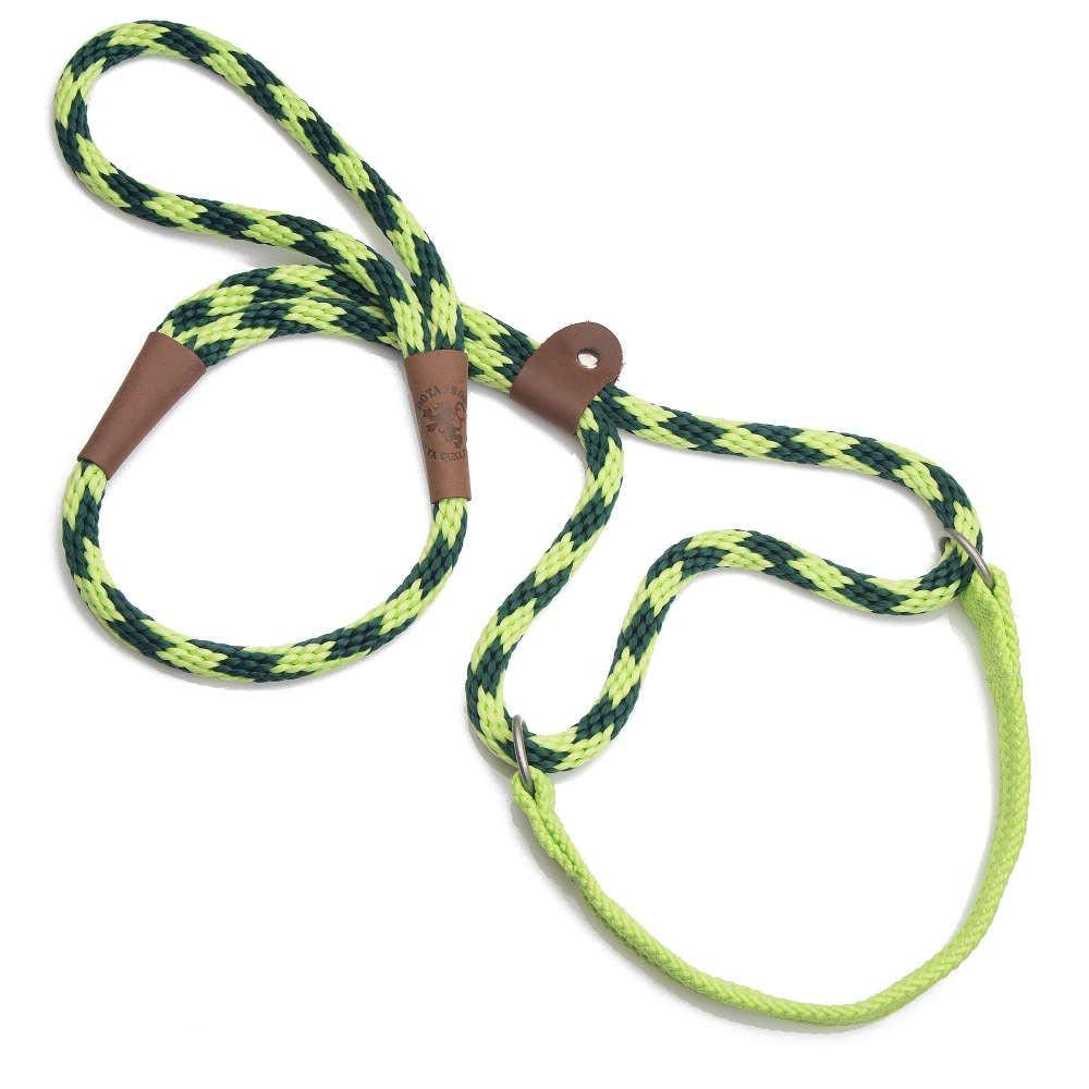 Mendota Pet Dog Walker, Martingale Style Leash - Leash & Collar Combo, Made In The Usa - Jade, 1/2 In X 6 Ft - For Large Breeds