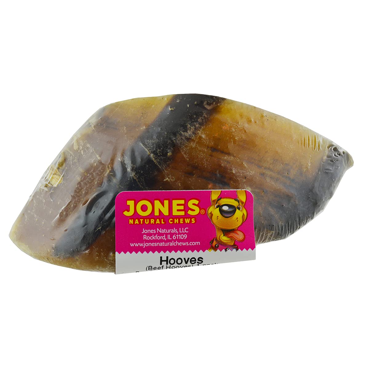 Jones Chicken N Rice Flavor Stuffed Hoove Dog Chew Treat