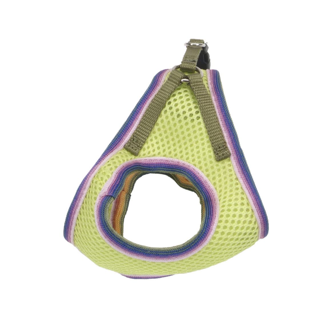 Coastal Pet Li'L Pals Comfort Mesh Dog Harness - No-Pull Step-In Dog Harness For Small Dogs & Puppies - Dog Cooling Vest - Lime - 3/8' X 10'-12'