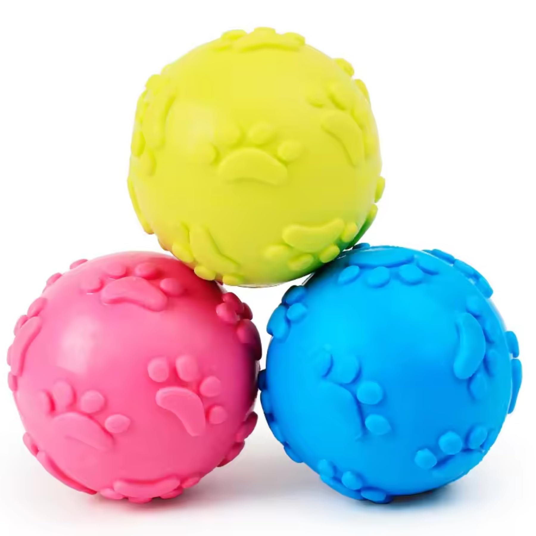 PSK PET MART Interactive Giggle Squeaky Ball Dog Toy with Funny Sounds Relieving Anxiety and Boredom, Training Ball Toy Ideal fo