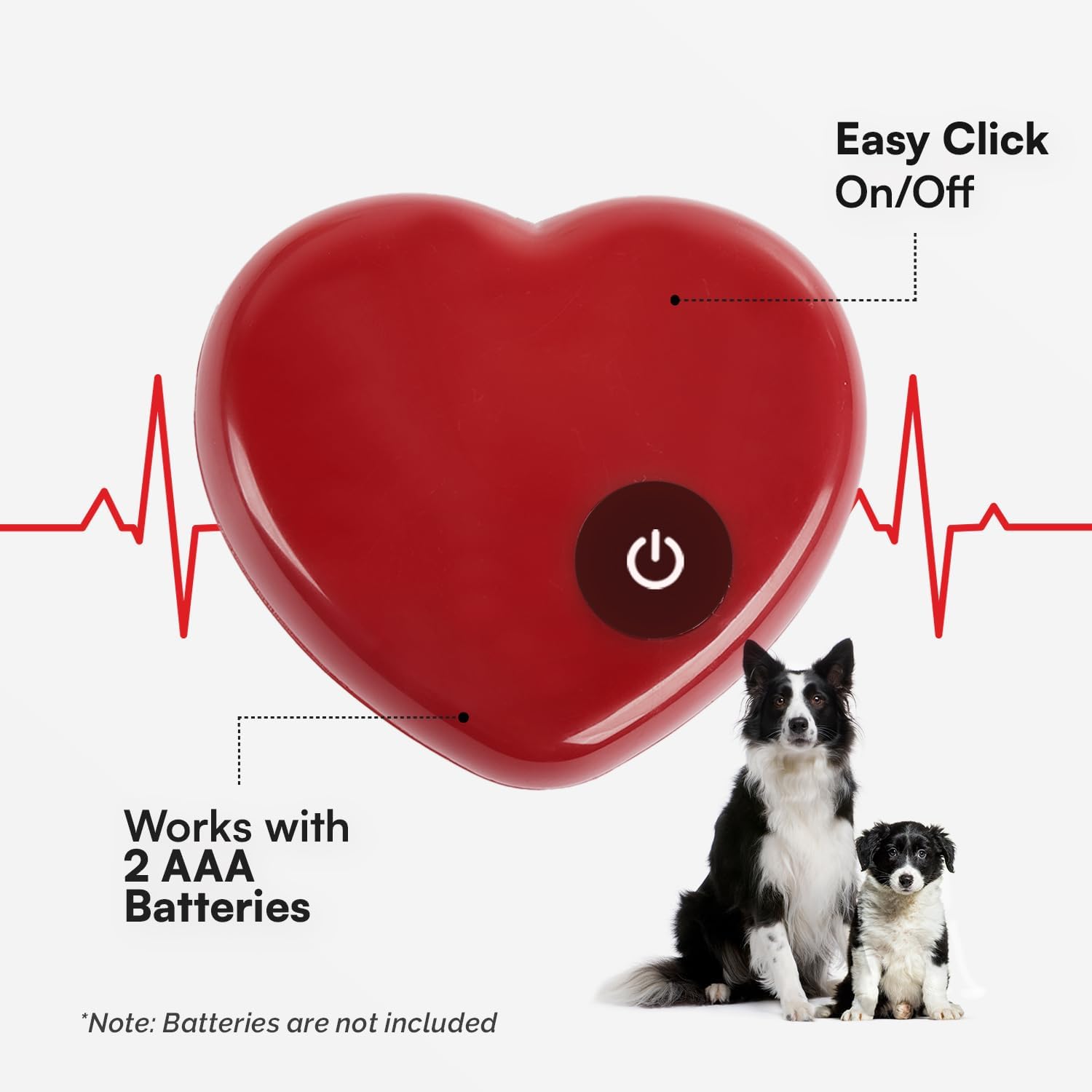 ALL FOR PAWS Dog Stuffed Animal with Heartbeat - Anxiety Relief & Behavioral Training Aid for Puppies | Perfect Sleep Aid Plush