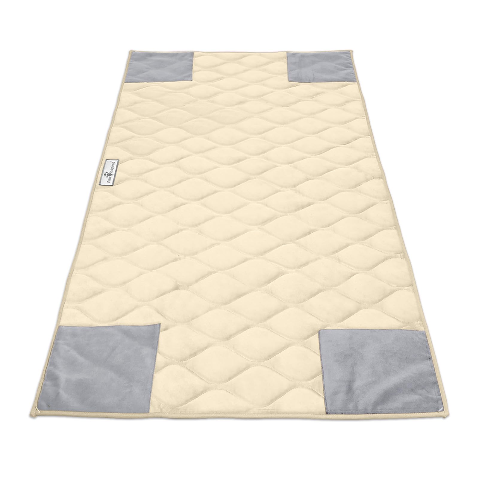Paw Inspired Popcorner Guinea Pig Cage Liners | Washable Fleece Bedding Or Pet Bed Mat For Small Animals | Super Absorbent Pee Pad With Reinforced Corners And Waterproof Bottom (C&C 2X4, Tan)