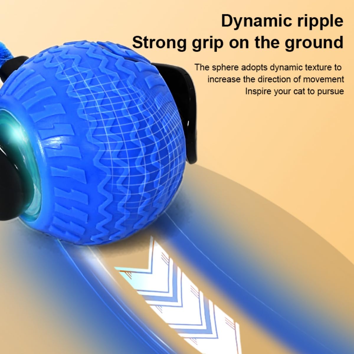 Uubei Interactive Electric Cat Ball Toys With 3 Model Smart Rechargeable Toy Balls Rolling Ball With Tail For Bored Indoor Cats