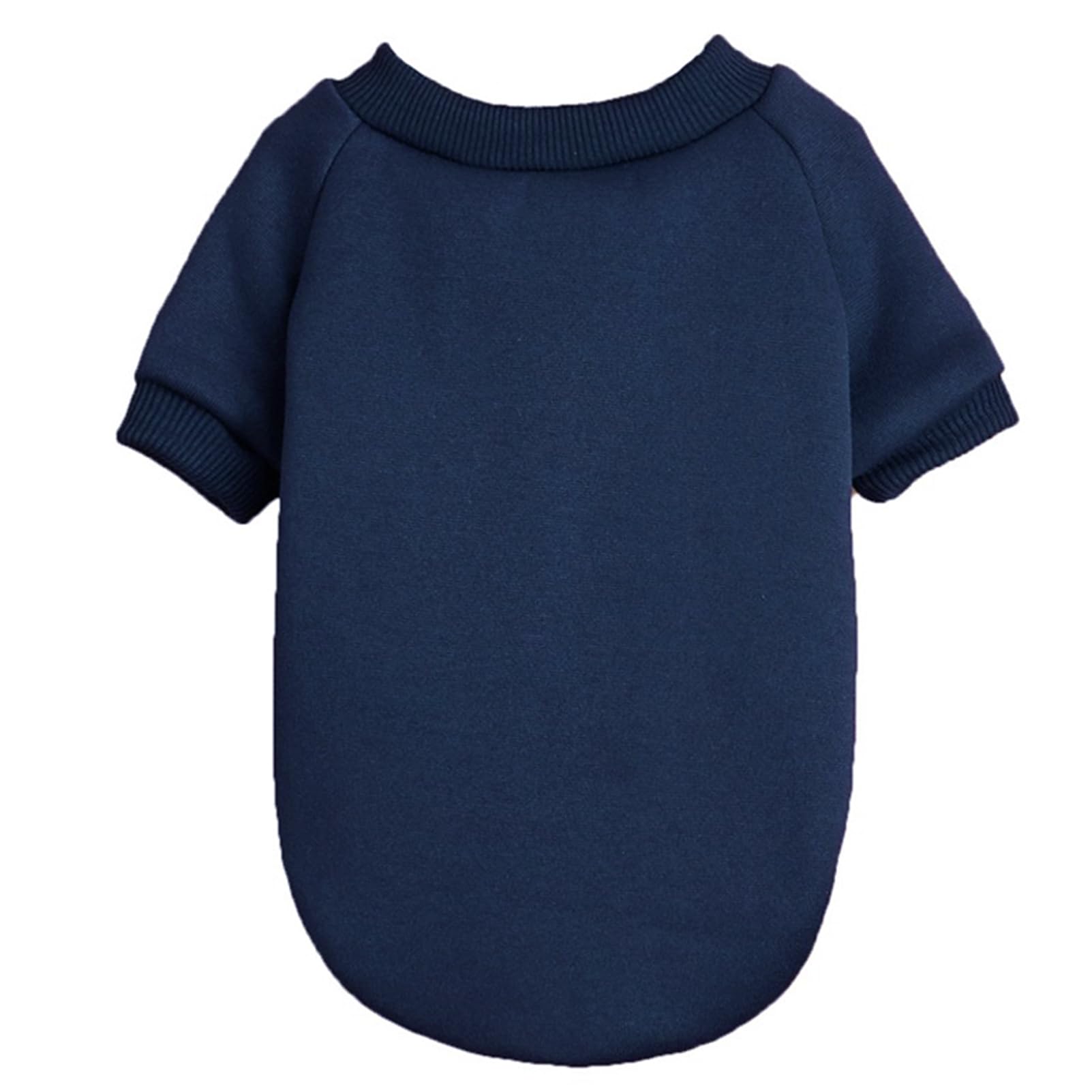 Jouhoi Puppy Sweater For Small Dogs Clothes Warm Winter Cat Clothe Pet Sweatshirt Knitwear Doggie Kitten Clothing (X-Small, Navy