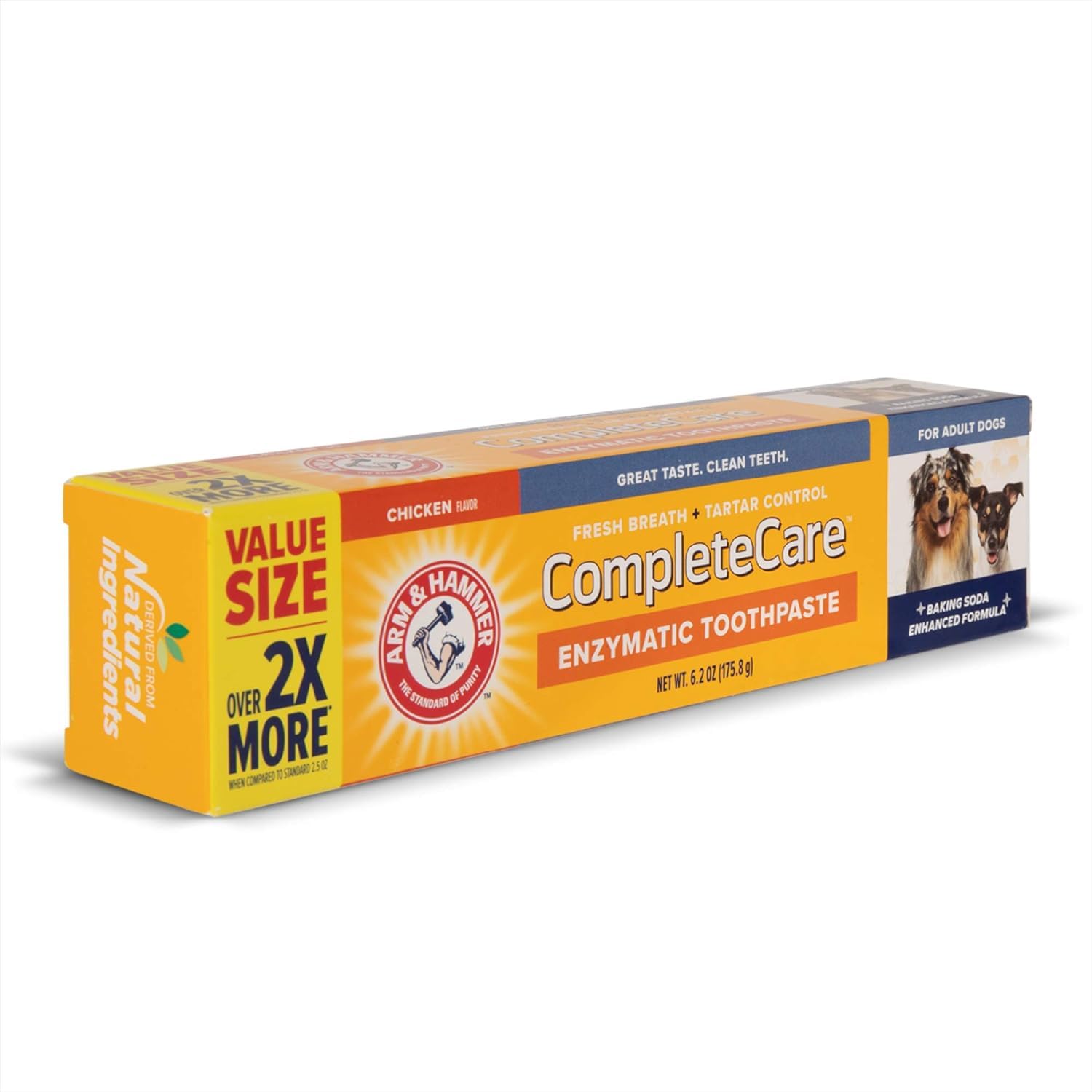 Arm & Hammer Complete Care Enzymatic Dog Toothpaste, Dog Toothpaste for Puppies and Adult Dogs, Arm and Hammer Toothpaste for Do