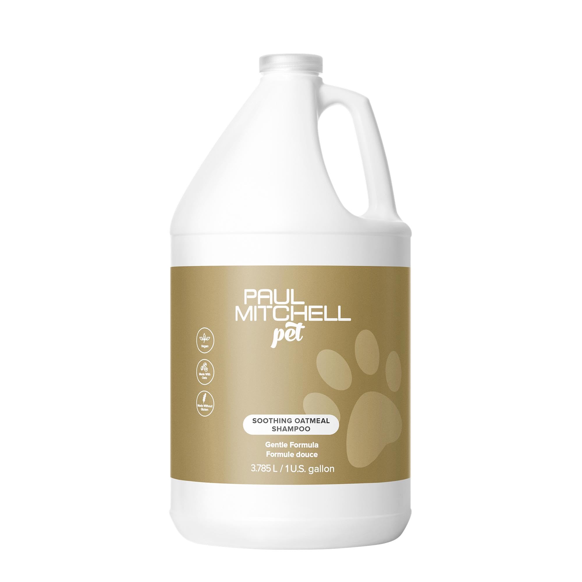 Paul Mitchell Pet Soothing Oatmeal Shampoo, Gentle Formula, Gallon
