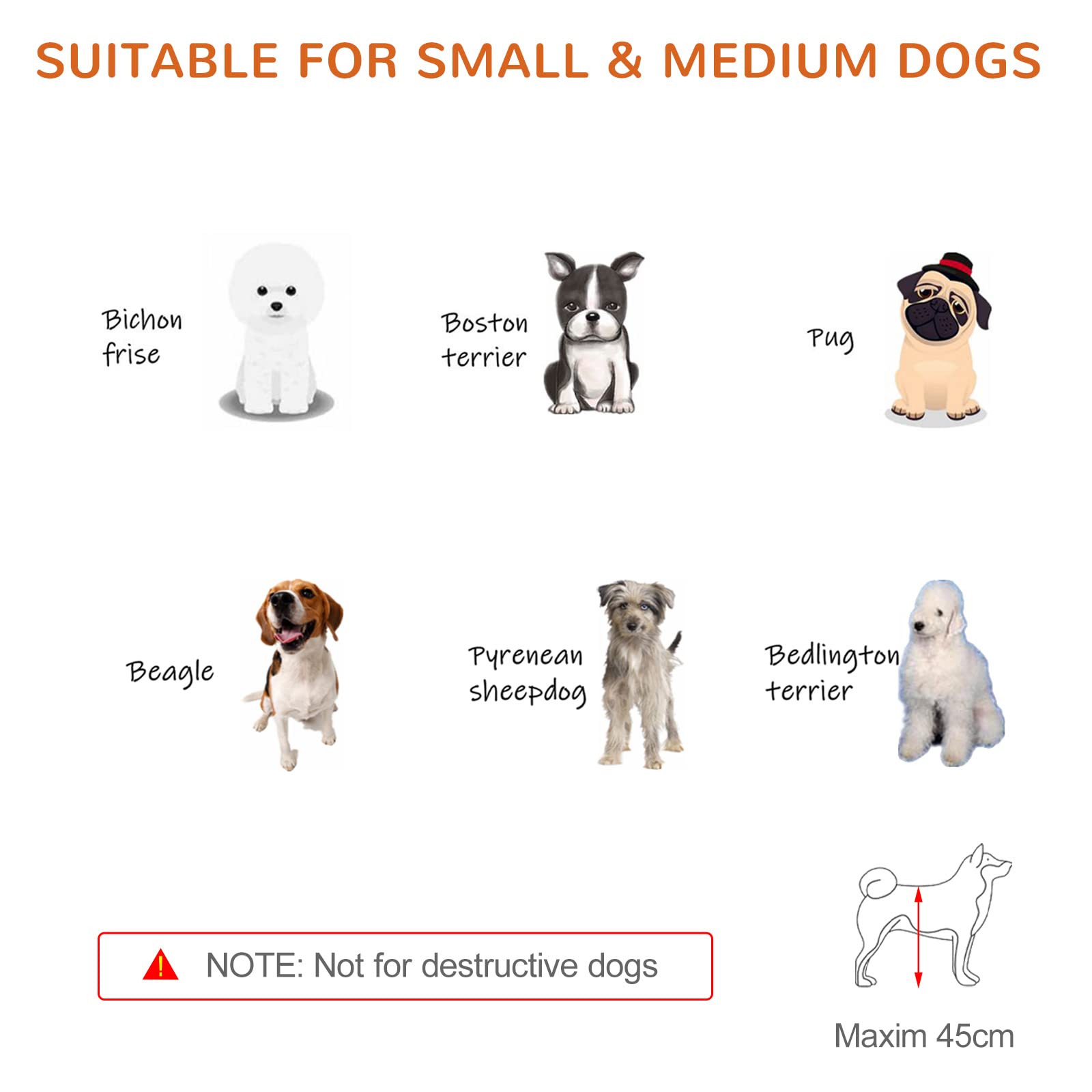 Pawhut Freestanding Dog Gate, Foldable Pet Fence, Indoor Wood Barrier, Stair Gate With Support Feet, For Doorway, Hallway, Small And Medium Dogs, 69H X 104-183 Cm, Blue-Grey