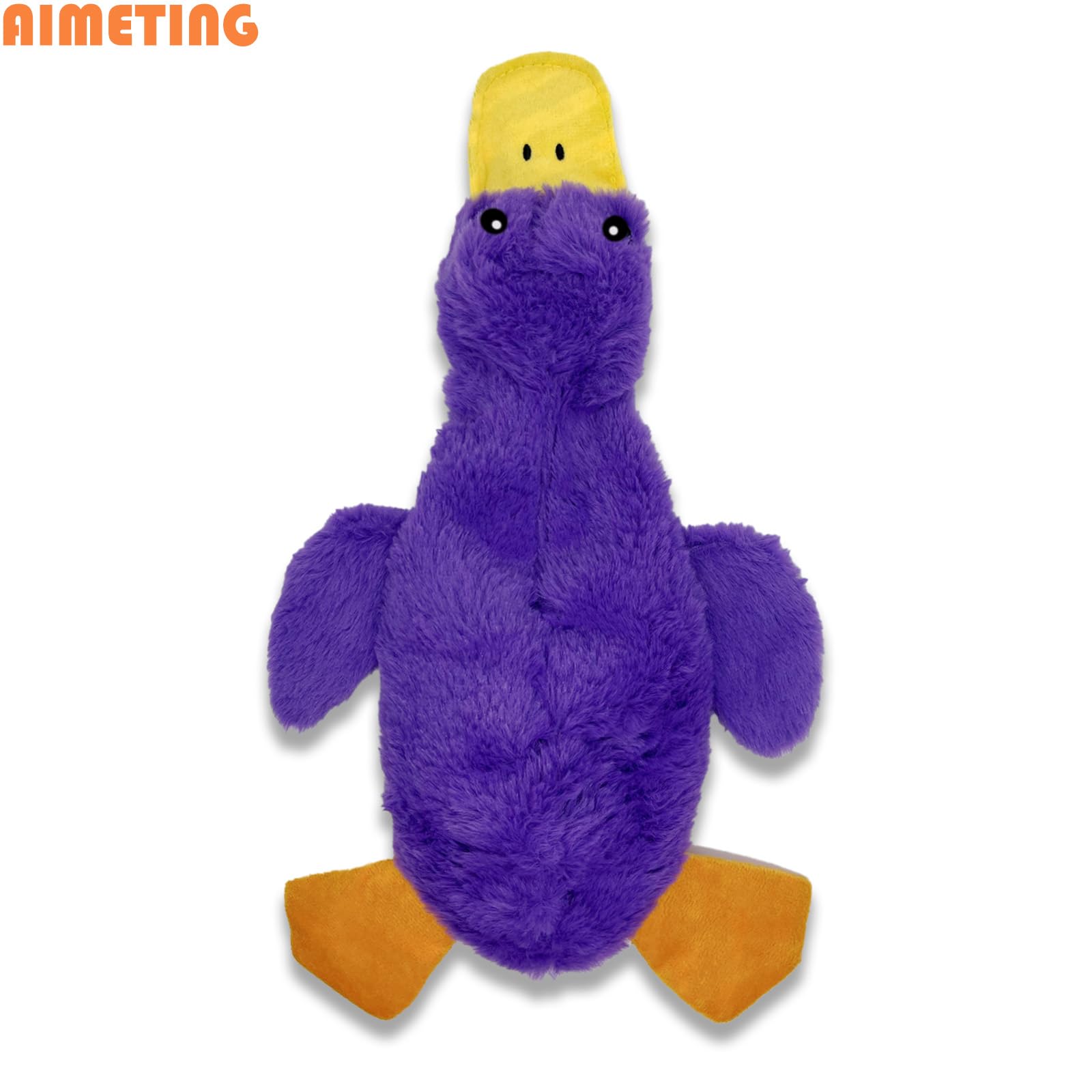 Aimeting No Stuffing Dog Toys 3 Pack, Squeaky Dog Toys For Large Dogs, Plush Toys For Aggressive Chewers Small Medium Large Bree