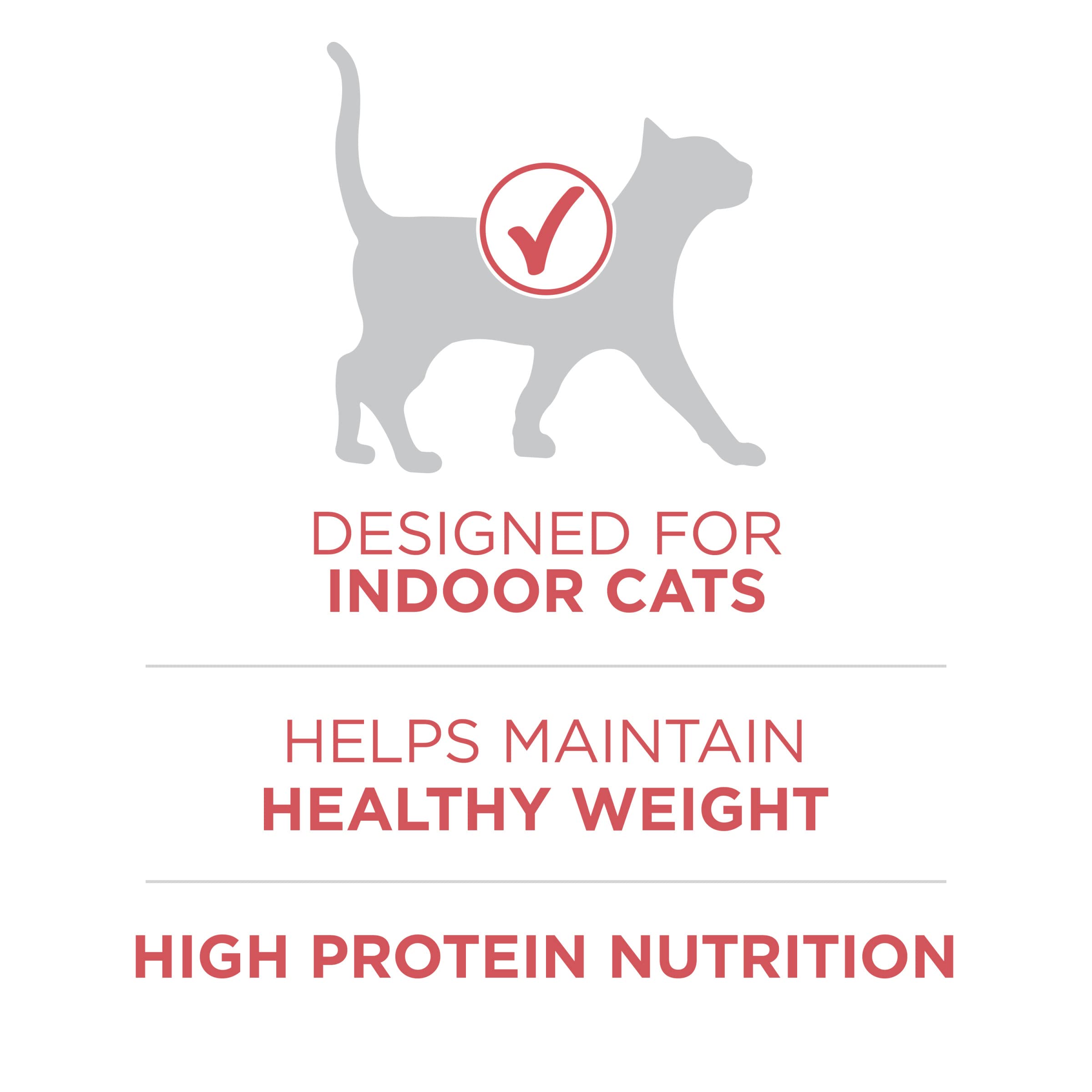 Purina ONE Natural Low Fat, Indoor Dry Weight Control High Protein Cat Food Plus Indoor Advantage With Real Salmon - 16 lb. Bag