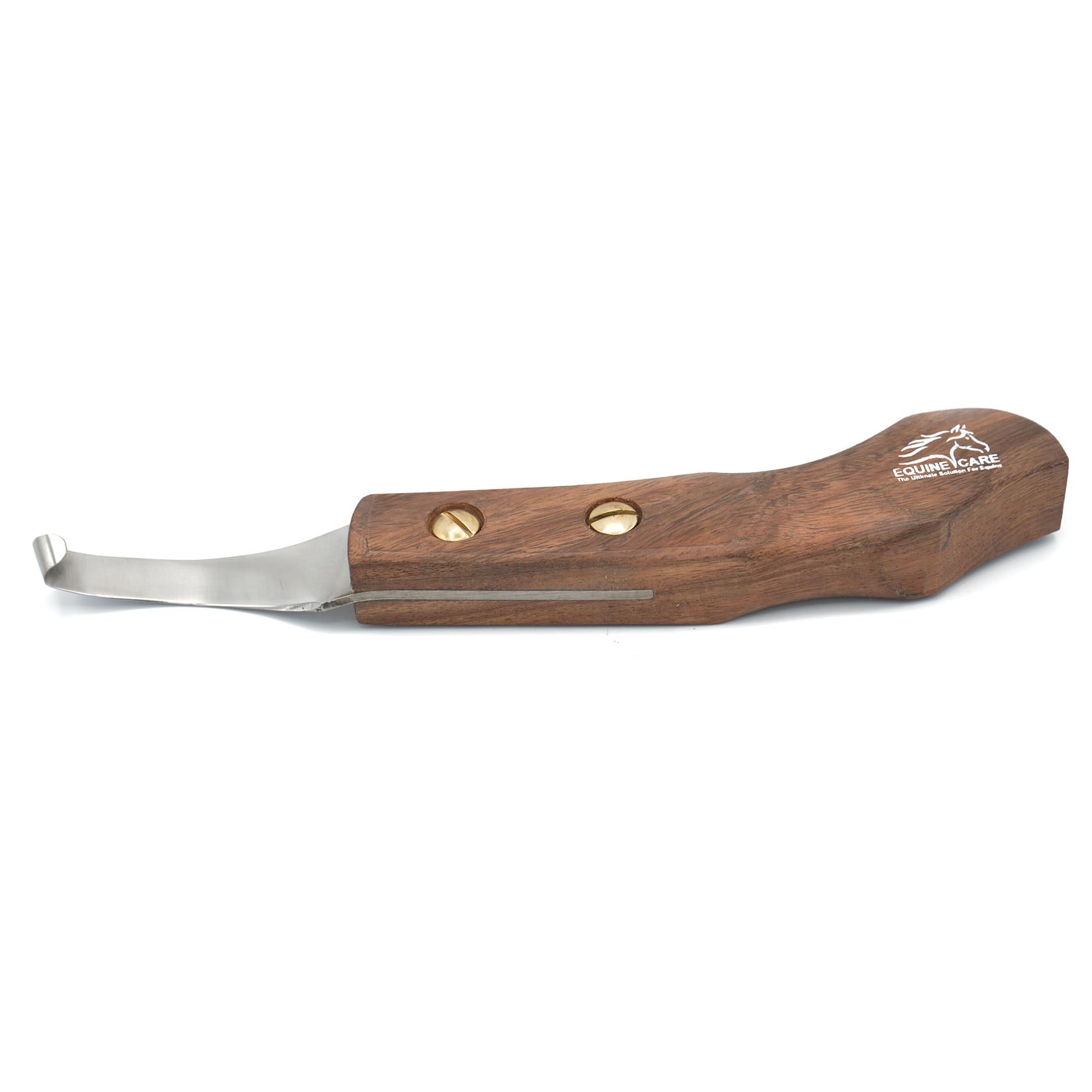 Equine Care Right-Handed Hoof Knife - Ultra-Sharp J2 Steel Blade | Professional Farrier Hoof Knife & Horse Hoof Trimmer | Ergono