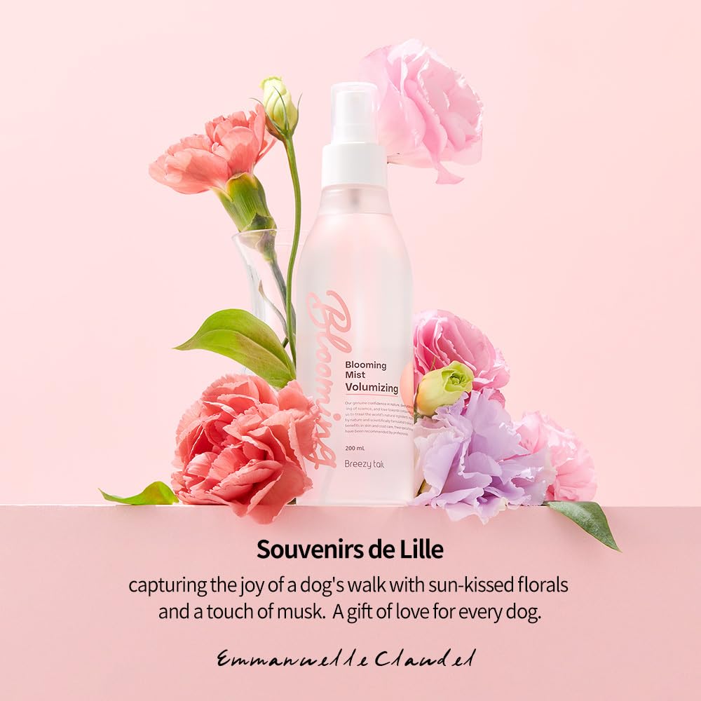 Breezytail Blooming Volumizing Mist, Loved By Top Korean Groomers, Adds Volume And Shine - Easy Breezy, Professional Care At Hom