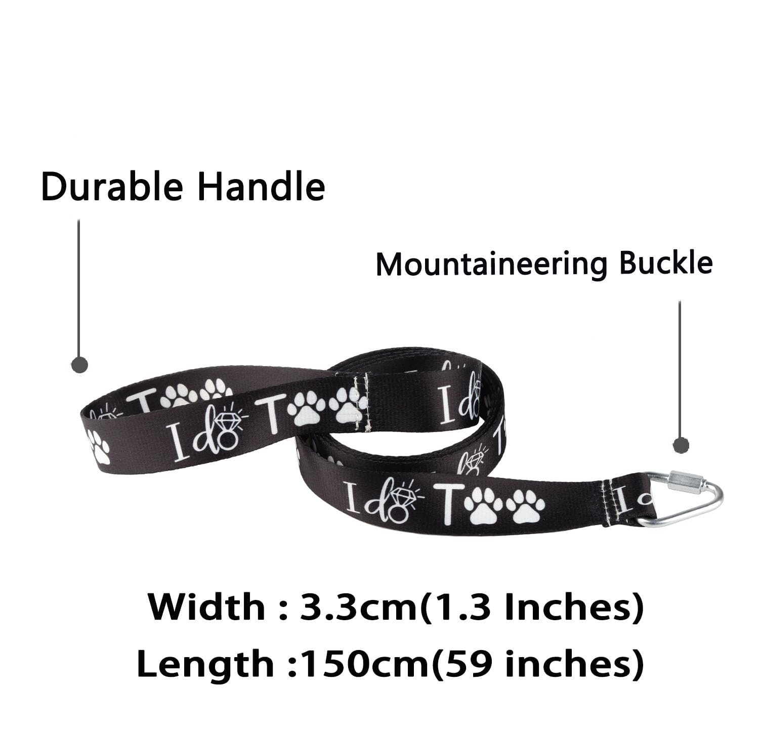 Blupark Funny Wedding Dog Leash Wedding Attire Engagement Dog Gift Dog Owner Gift(My Humans Are Getting Married)