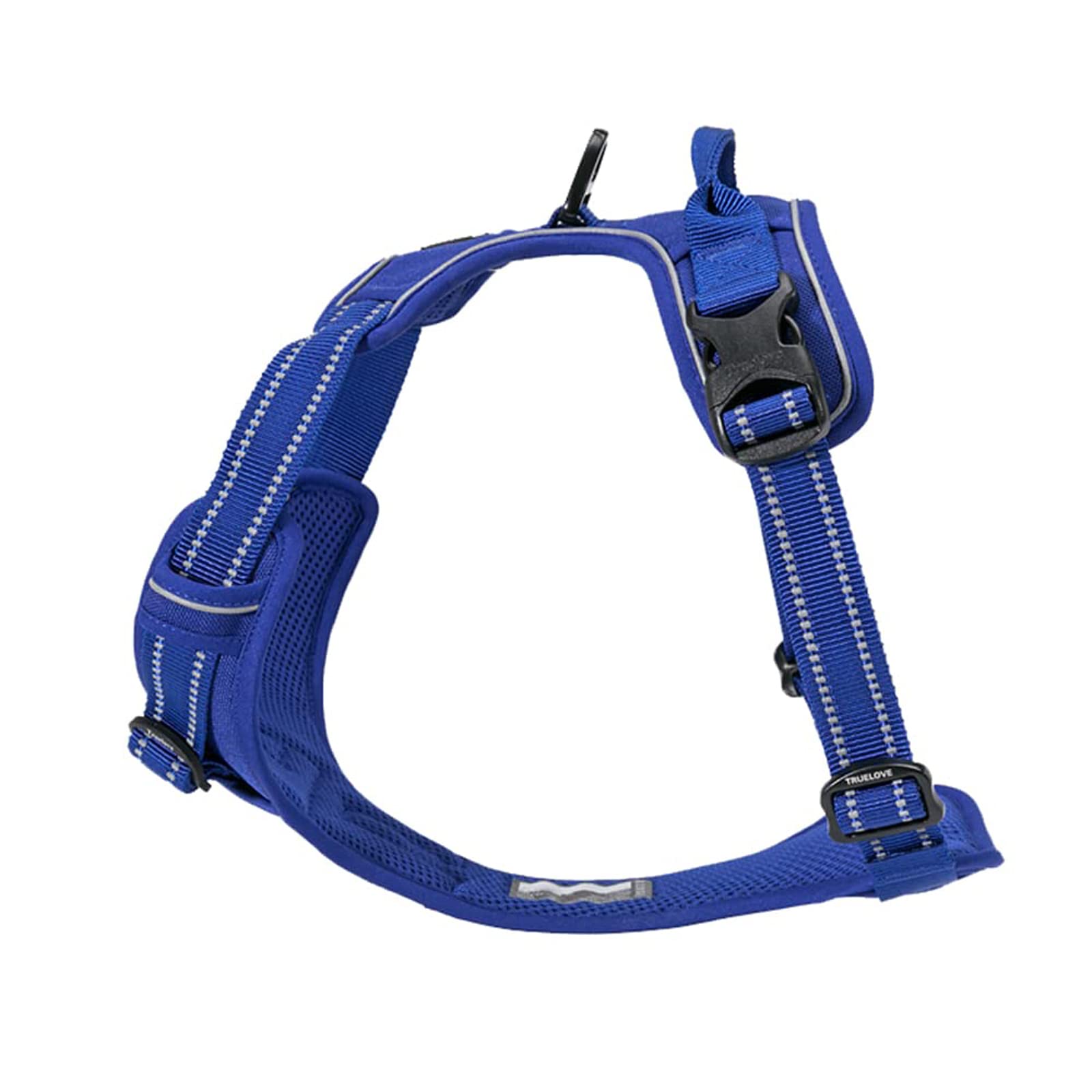 True Love Adjustable No-Pull Dog Harness Reflective Pup Vest Harnesses Comfortable Control Brilliant Colors Truelove Tlh5651(Royal Blue,Xl)