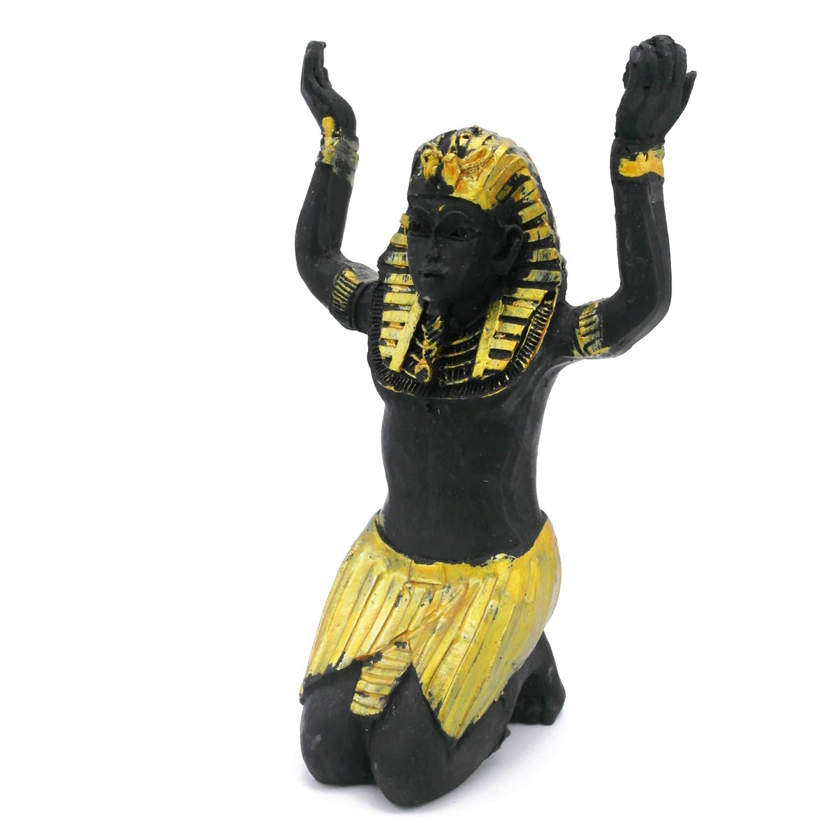 Kocris Casa Egyptian Prayer Décor Aquarium Ancient Egypt Fish Tank Decorations Sculpture Figurine Statue Reptile Turtle Lizard Spider Tanks Terrarium Ornament Pet