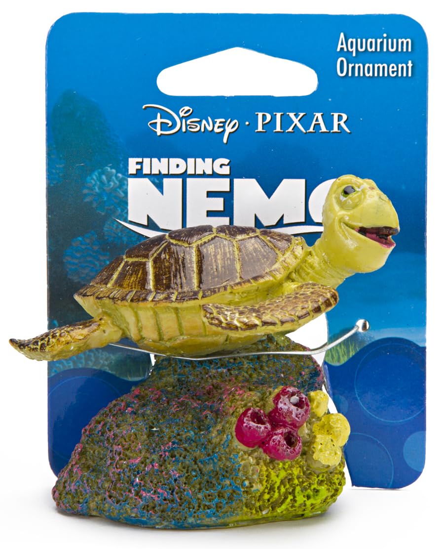 Penn-Plax Finding Nemo Resin Ornament Aquarium Decor, Crush, 3' X 2.5' X 2.5'