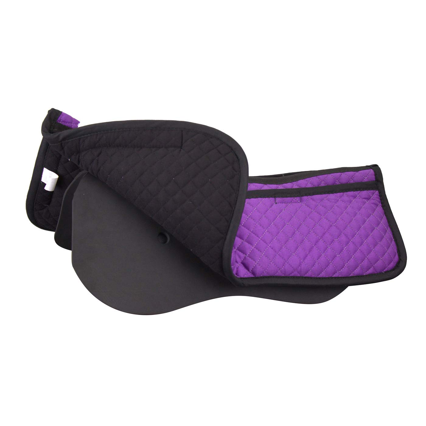 Derby Originals Universal Vented Neoprene Non-Slip Saddle Pad - Lightweight Breathable Design - Prevents Tack Slippage And Shift