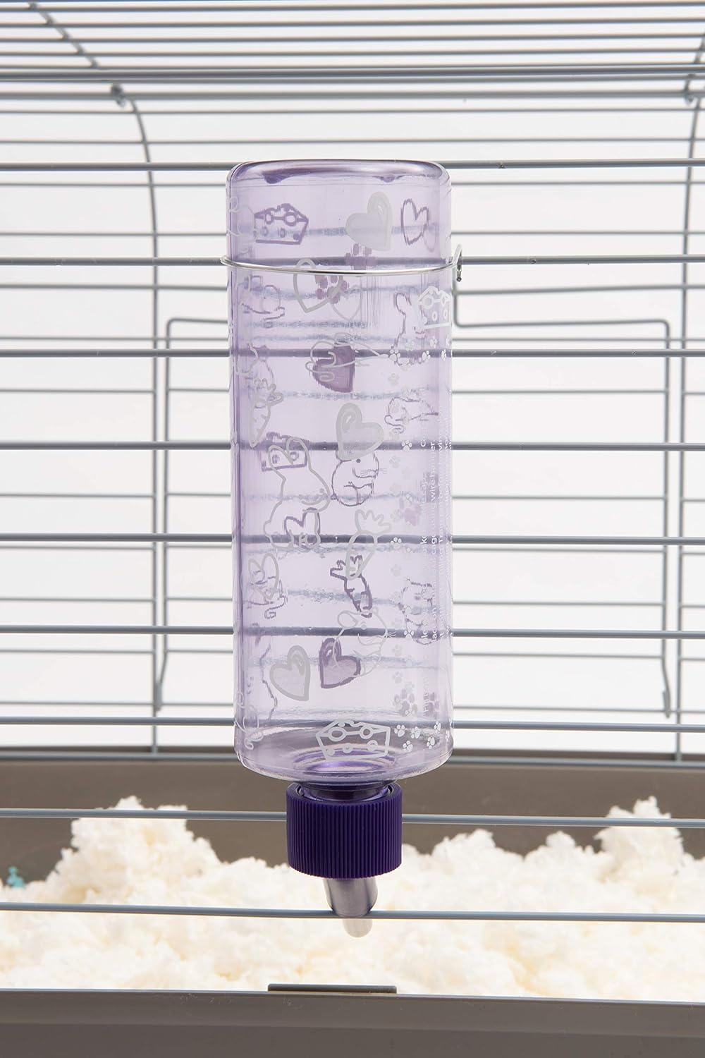 Lixit Clear Hamster Water Bottle 16 Oz - Pack Of 10