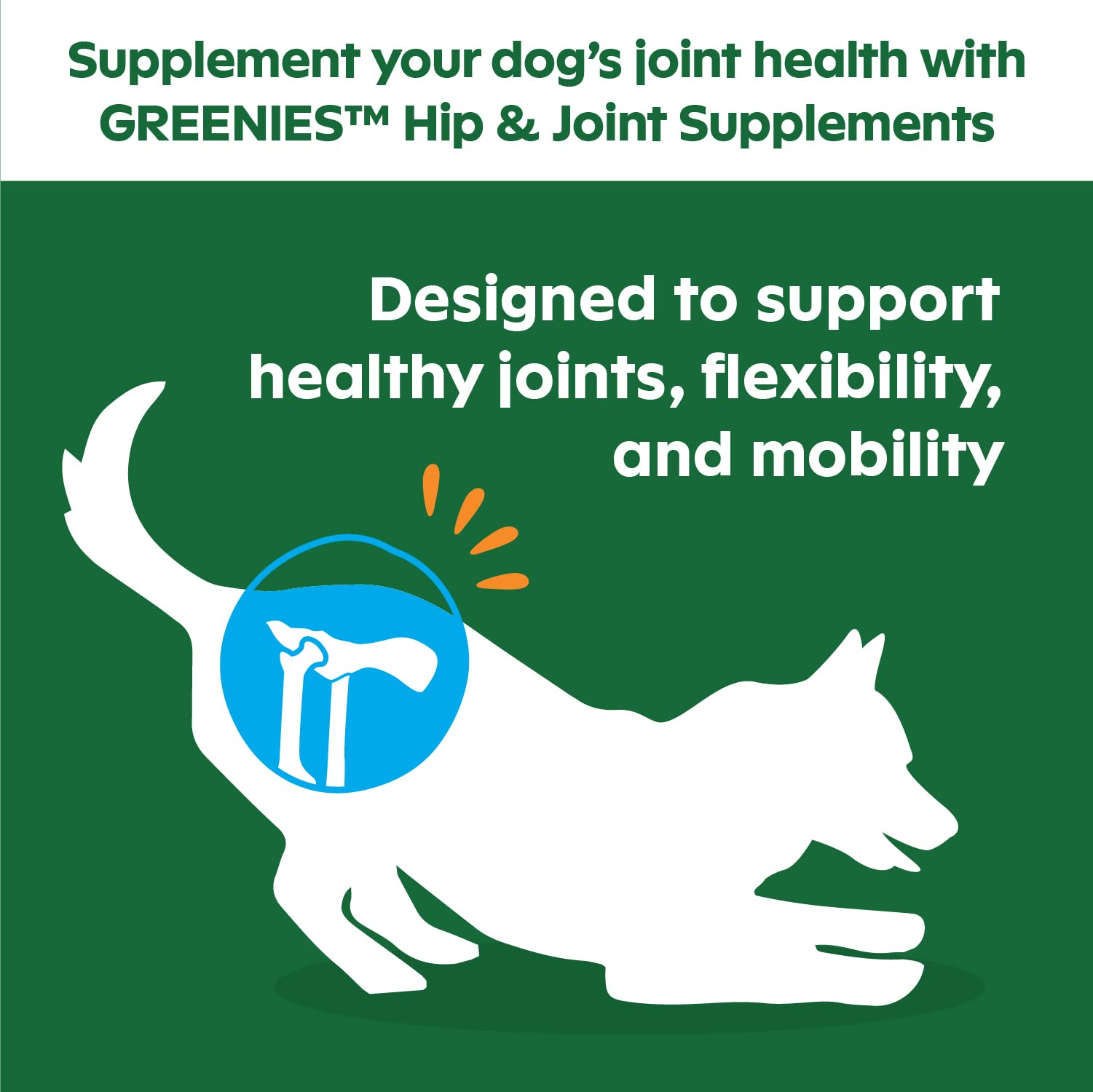 Greenies Hip and Joint Supplements for Dogs