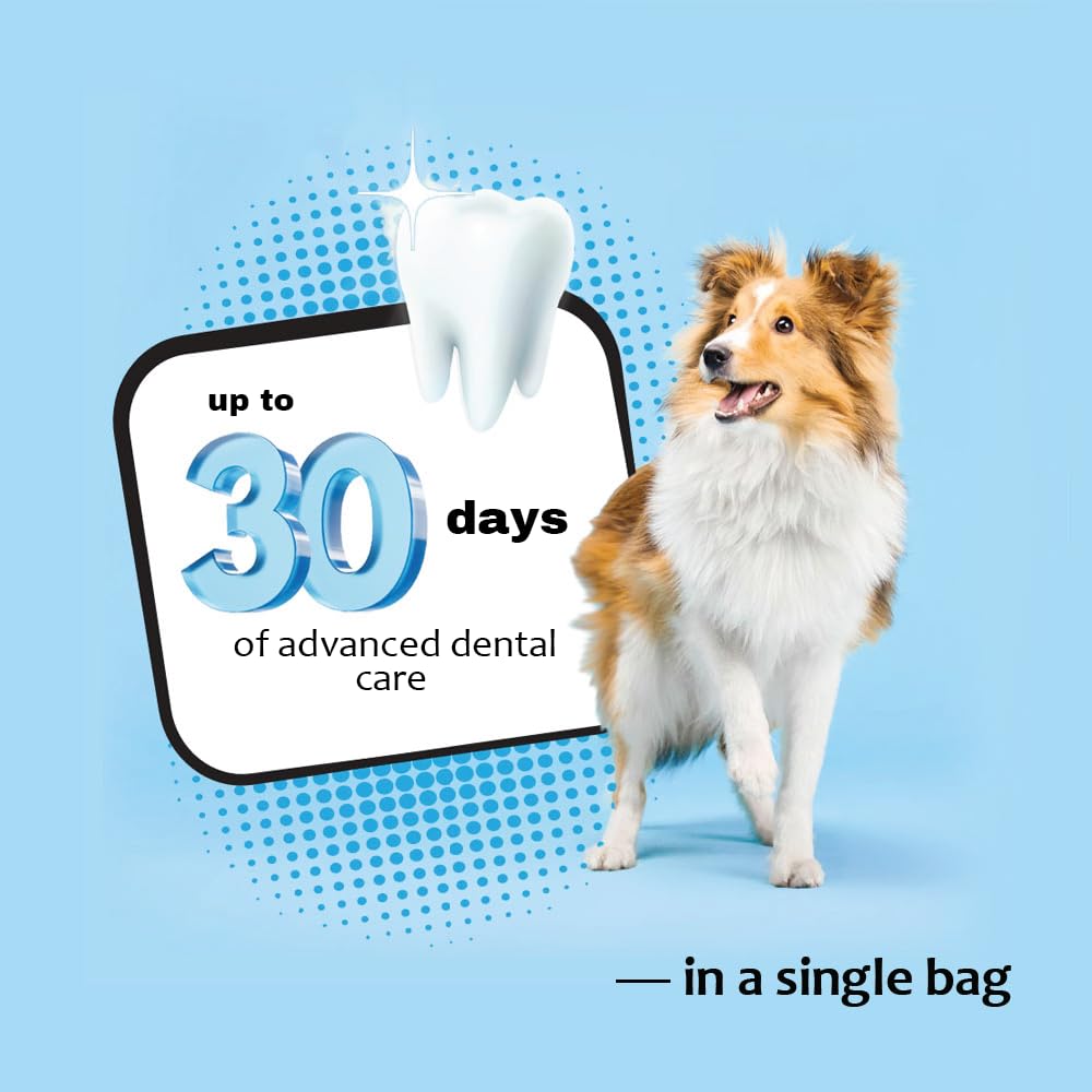 Ora-Clens Oral Hygiene Chews for Small Dogs - Cleans Teeth and Freshens Breathe - Coated with Enzymes - Prevents Plaque & Bacter