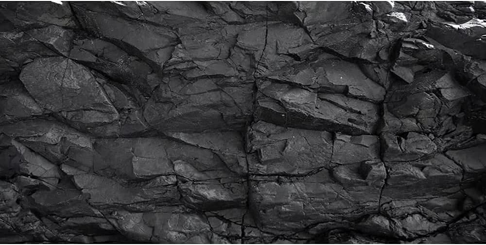 Awert 48X18 Inches Stone Aquarium Background Rock Fish Tank Background Rocky Terrarium Background Polyester Background