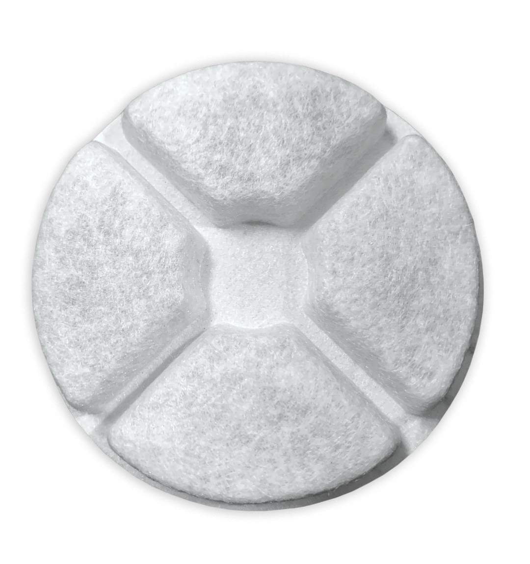Pioneer Pet Replacement Round Filter For Vortex And Elevated Vortex Fountain – Charcoal Filter (3039), White, 3 Pack