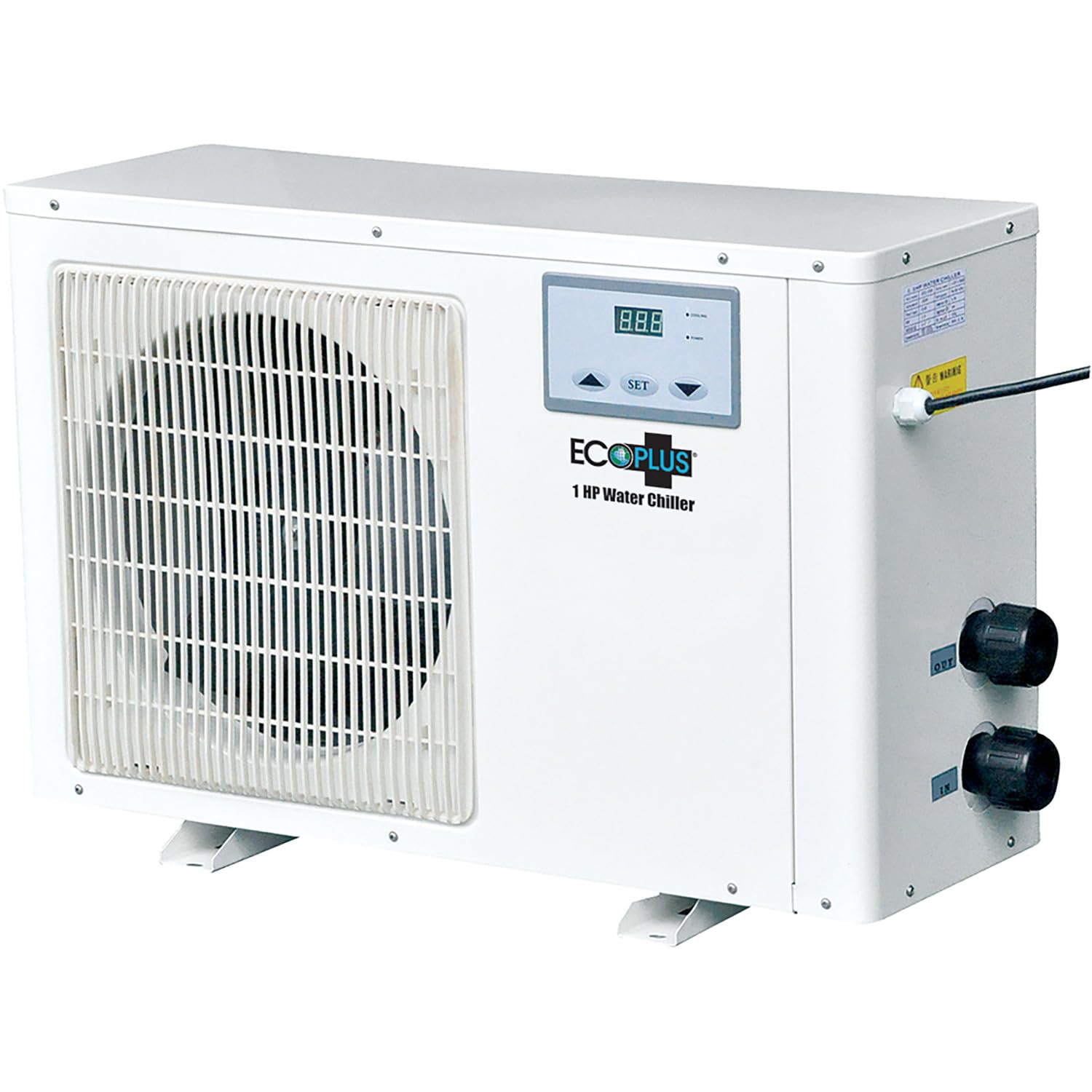EcoPlus Commercial Grade Water Chiller 1HP - For Aquariums, Reservoirs, and Hydroponics