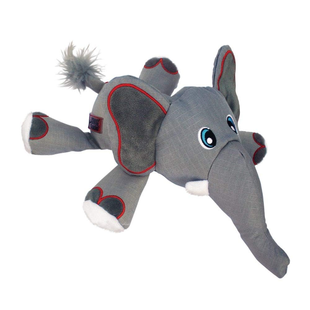 Kong - Cozie Ultra Ella Elephant - Squeaky Plush Dog Toy With Reinforced Seams - For Large Dogs