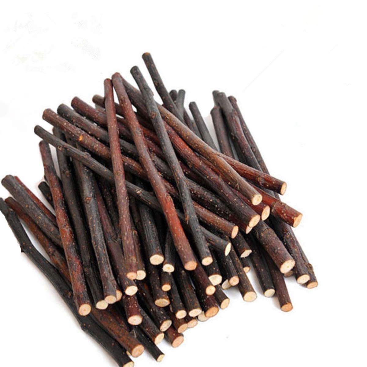 Bojafa 500g Apple Sticks Small Animals Molar Wood Toys for Rabbits Chinchillas Guinea Pig Hamster Gerbil Bunny and Small Animal 