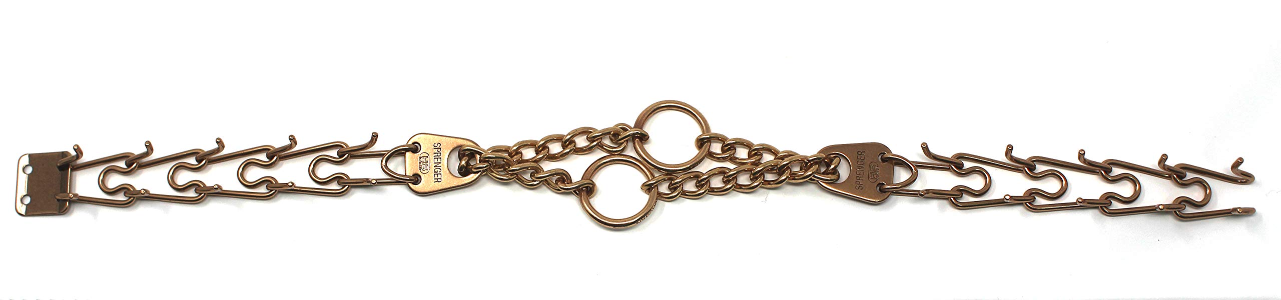 Herm Sprenger Curogan Prong Dog Training Collar Ultra-Plus Pet Pinch Collar Hypoallergenic Nickel Free No-Pull Collar For Dogs M