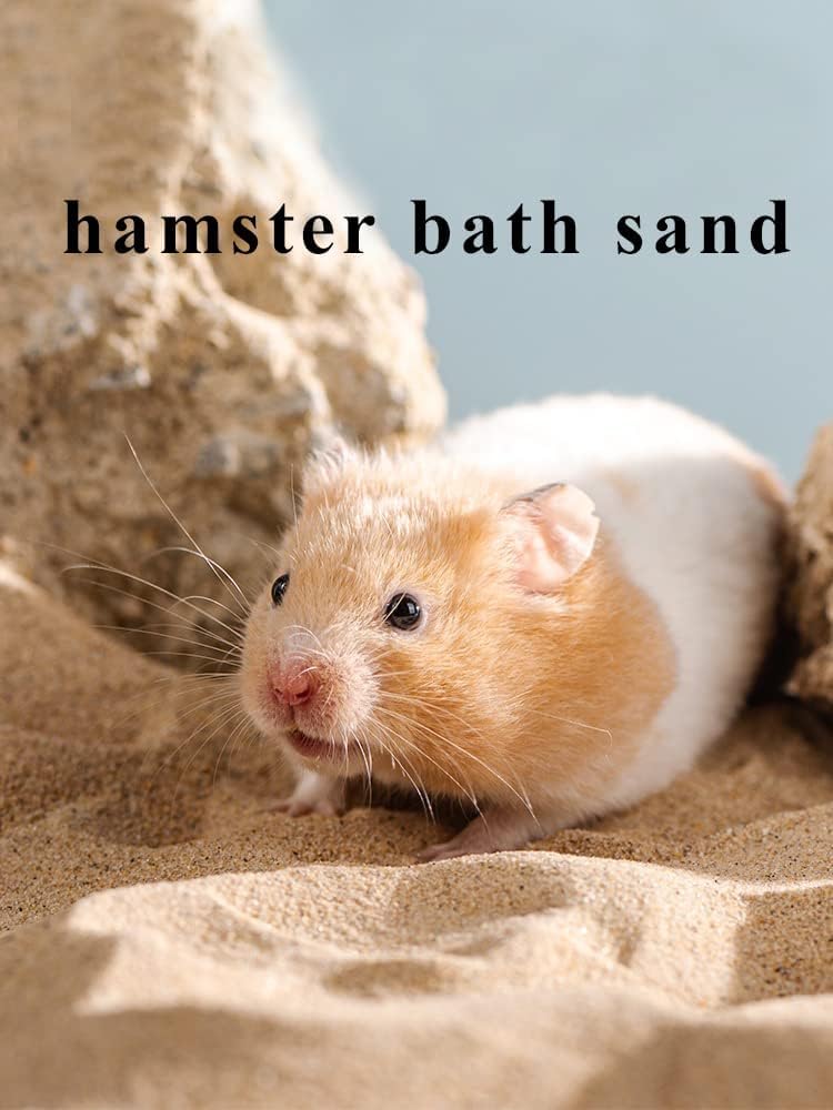 Jfwod Hamster Bath Sand, 15.4Lb Dust Free Desert Sand Or Potty Litter Sand For Hamster Chinchillas Gerbil Syrian Mice Small Anim