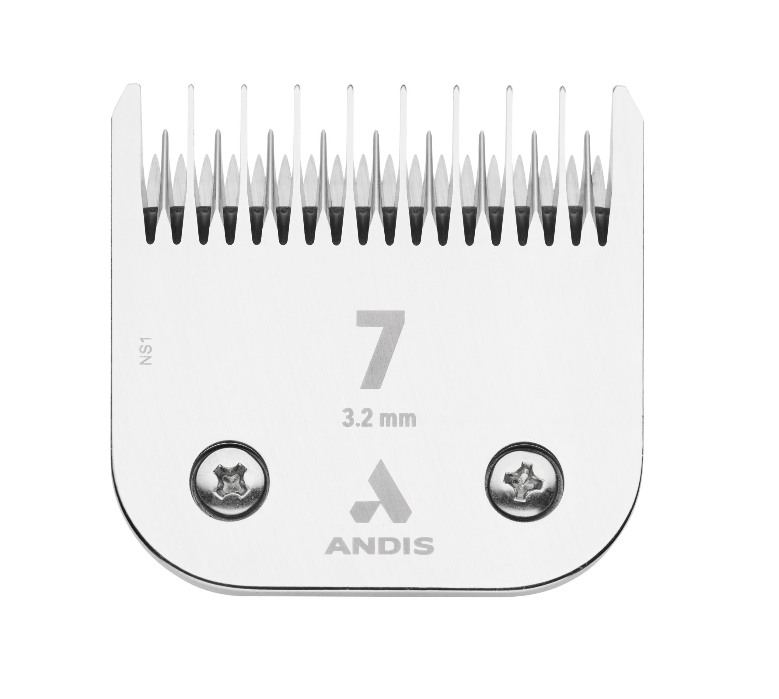 Andis 72610 Ultra Edge Dog Clipper Blade - Made from High-Carbon Steel with Extended Edge Life, Includes Size-7 Skip Tooth, Hard