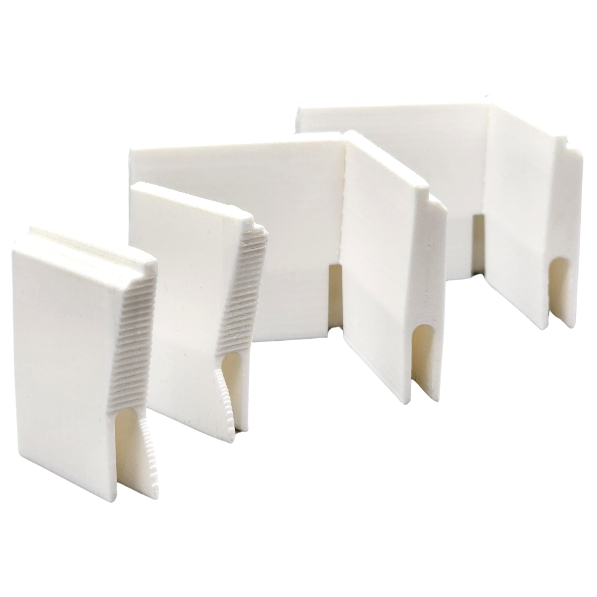 FISH GUILD CORP Lid Risers for Fluval Flex Aquariums, 9, 15 & 32.5 Gallon, Canopy Support Lifter Set (Black, 15 Gallon (57L))