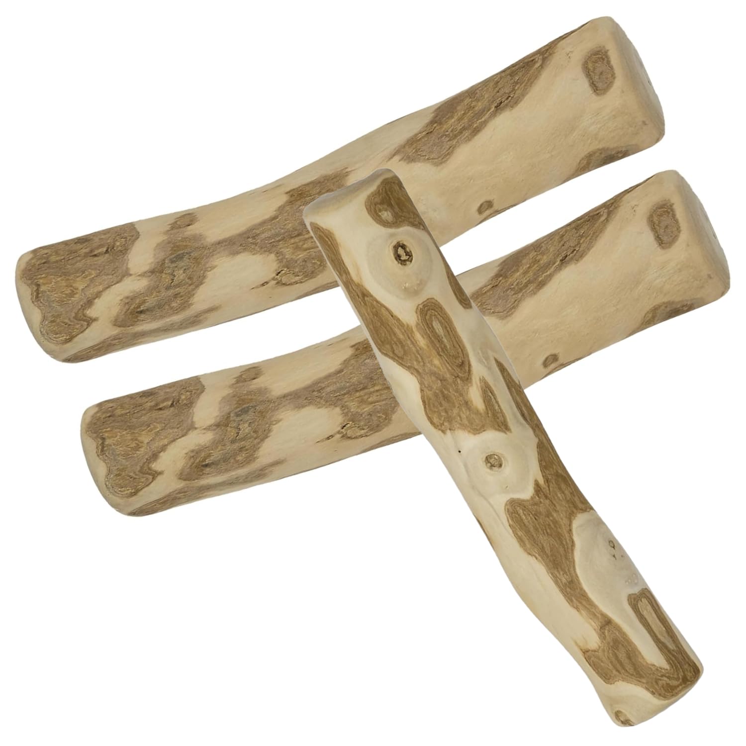 Petos Coffee Wood Dog Chew (Small) Natural Dog Dental Stick Chew Toys for Dogs