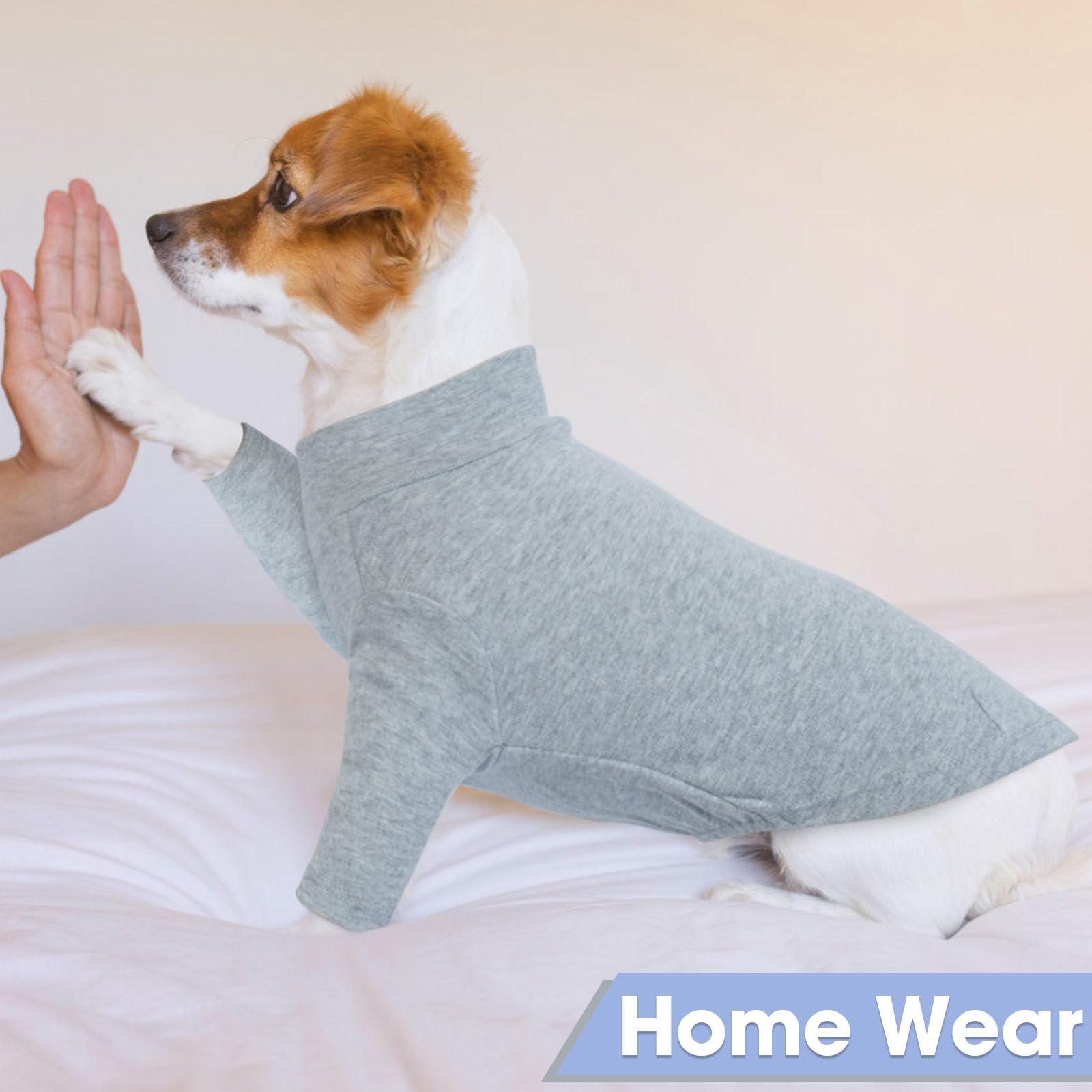 2 Pack Xl Letsqk Pullover Dog Tee For Small Breeds, Stretchy Dog T-Shirt Perfect For Spring, Preventing Pet From Losing Heat Aft