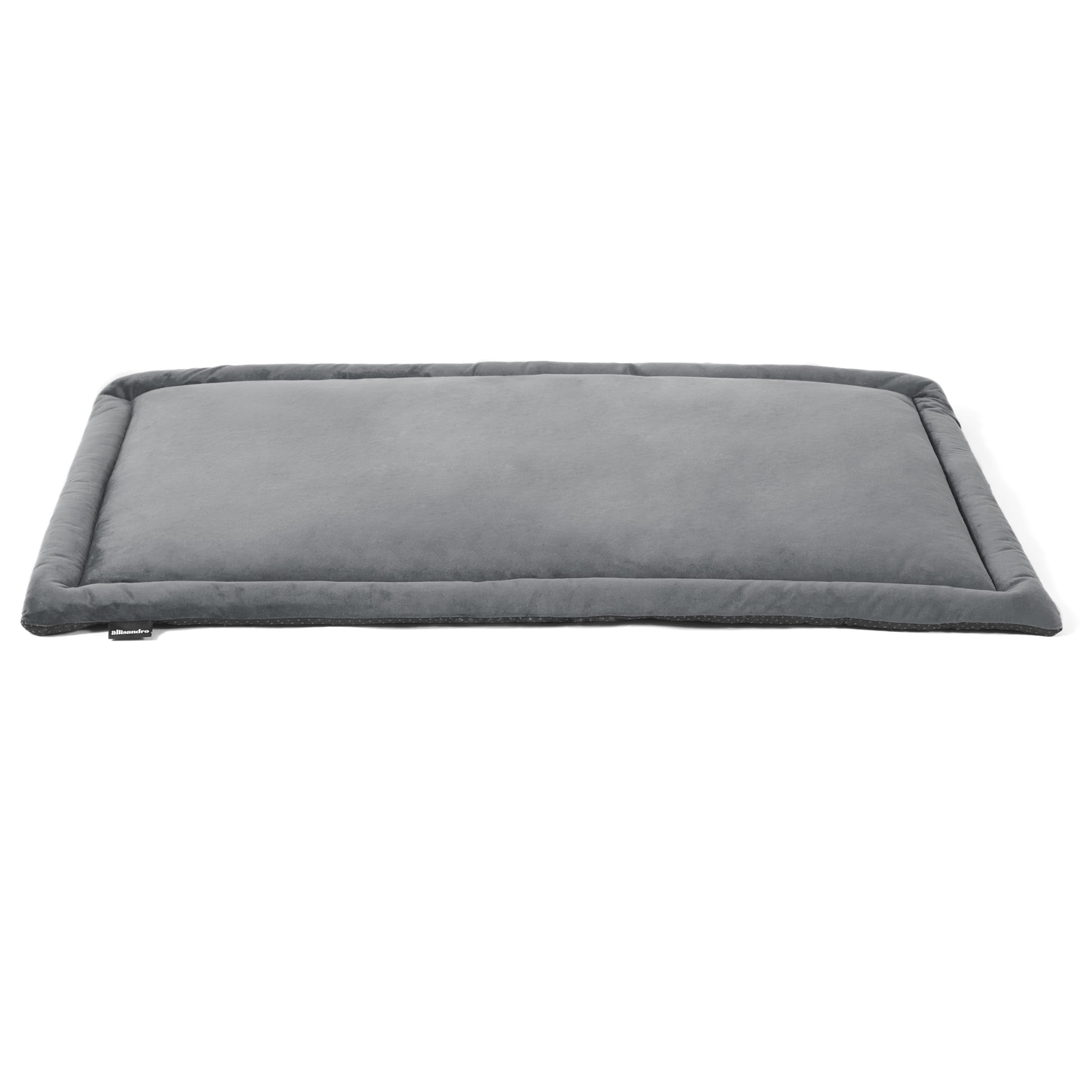 Allisandro Lightweight Waterproof Dog Bed Pad, 1.5' Thick Travel Mat For Crates, Kennels & Elevated Beds, Washable Non-Slip Sle