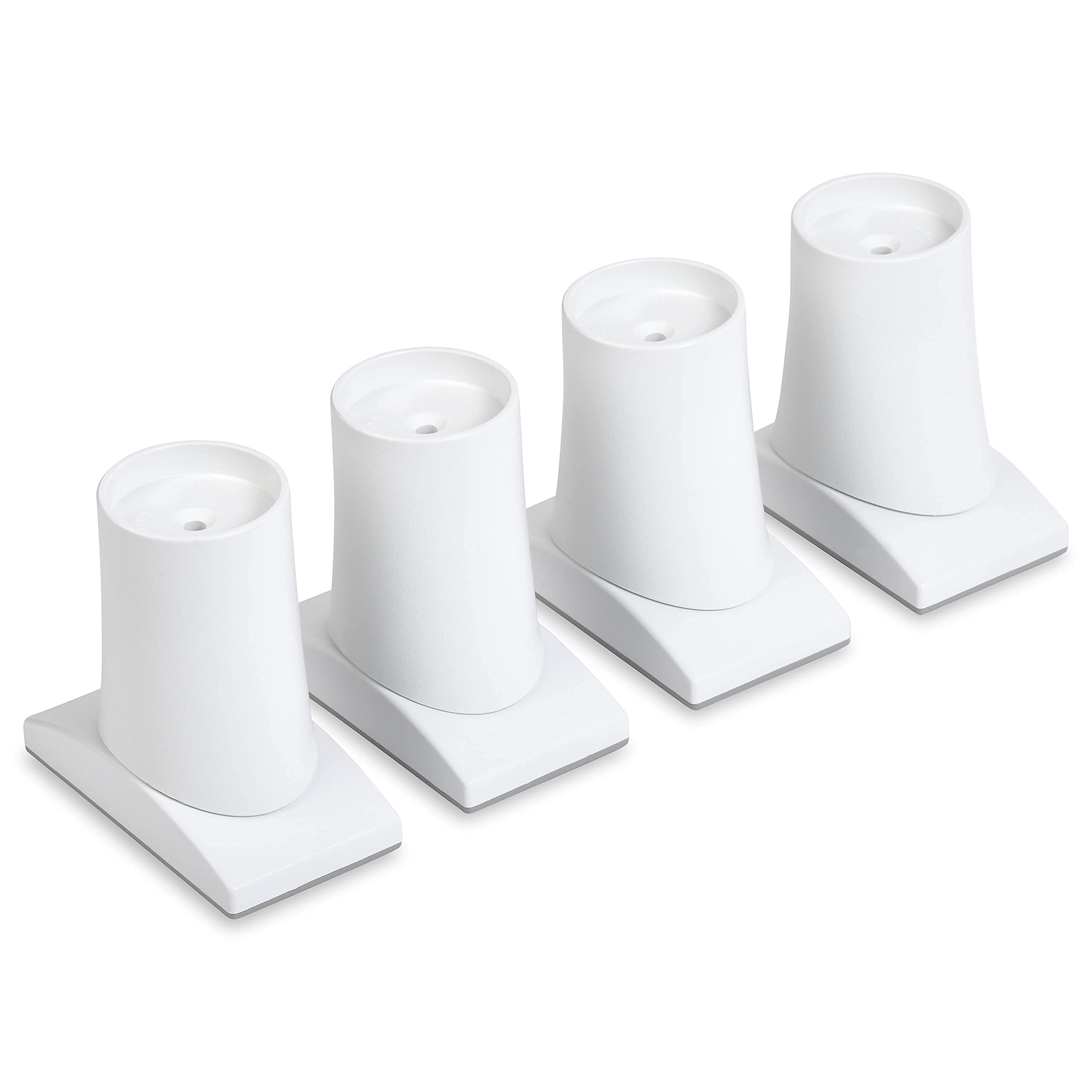 Wall Nanny Extender - 6 Inch Baby Gate Extension Guard (Made In Usa) Extends Pressure Mounted Gates + Protects Walls + Stabilizes Gate - For Child, Pet & Dog Gates - Protector Works On Stairs - 4 Pack