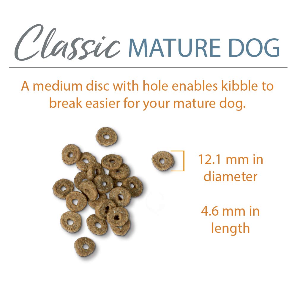 Chicken Soup for the Soul Classic Dry Senior Dog Food, Chicken & Brown Rice, 13.5 lb, Soy, Corn & Wheat Free, Mature Recipe