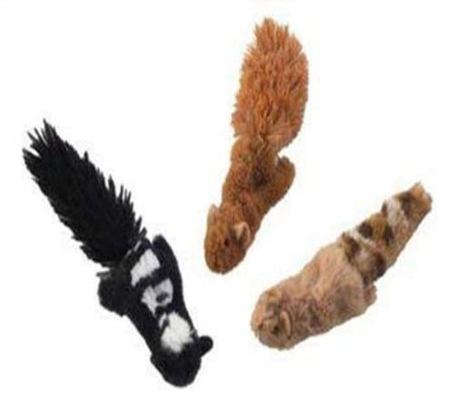 Skinneeez Cat Toys, 3' Forested, Creature May Vary