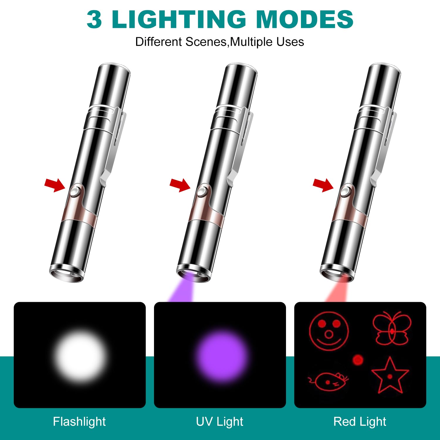 Cowjag Laser Pointer, Cat Toy Pointer For Indoor, Cat Mouse Toys Wand Light Pet Interactive Toys To Keep Cat Busy, For Kitten Ca