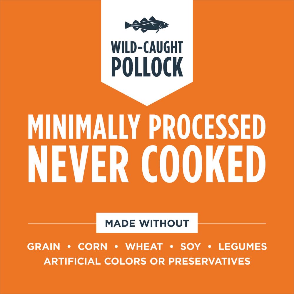 Instinct Raw Meals Freeze-Dried Pollock Dog Food, 3 oz. Bag