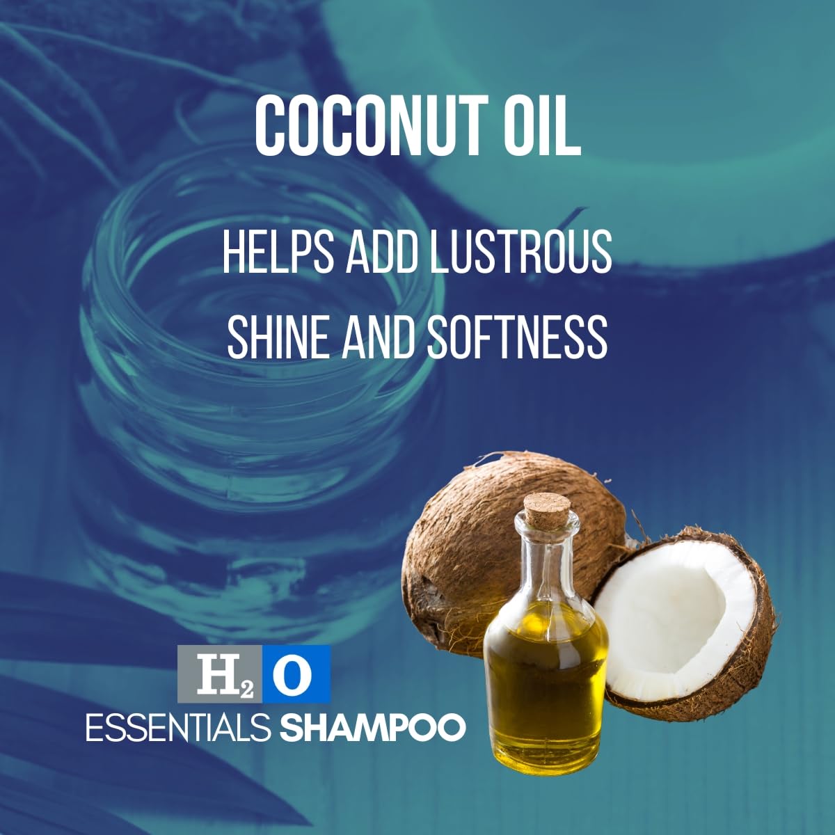 Pure Paws H2O Essentials Shampoo | Extreme Coconut Moisturizing Hydration For A Strong & Healthy Coat | 8Oz