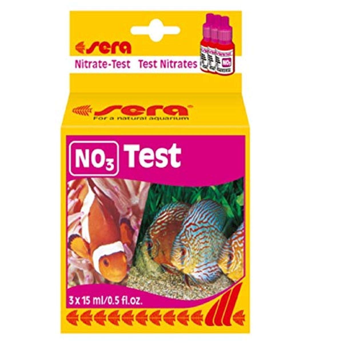 Sera Nitrate-Test (No3) 15 Ml, 0.5 Fl.Oz Aquarium Test Kits